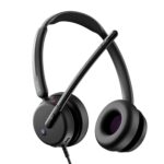 EPOS Impact 460T Binaural On-Ear USB C and USB A Wired Headset with Dual Noise-Canceling Mics, Microsoft Teams Certified, Plug-and-Play, Ideal for Office, Remote Work, Zoom & Business Calls - Image 2