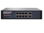 EVTEQ 8 Port PoE + 2 Uplink Port EVTEQ 8CH UPLINK GIGA EV-08F-2G PoE Switch with High Data Transfer, PoE watchdog AI Function - Image 2