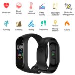 Elevea 𝟏𝟓 𝐘𝐞𝐚𝐫𝐬 𝐆𝐮𝐚𝐫𝐚𝐧𝐭𝐞𝐞 M4 Smart Band, Bluetooth Fitness Tracker with Heart Rate Sensor, Step Counter & Notifications – Compatible with Android & iOS Smartphones - Image 2