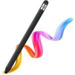 Elfora 2 in 1 Tablet Stylus Pen for All Touch Screens Devices | Fine Point Tip | High Sensitivity & Precision Capacitive Pen with Compatible for iOS, Android, and Windows – Black - Image 2