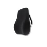 Ergonomic Car Lumbar Support Cushion, Memory Foam, Black, Premium Fit, Breathable Washable Fabric, Mid-Back Support - Image 2