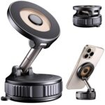 Estbuc Magnetic Phone Holder for Car [120+ LB Strongest Suction & 2800gf Strongest Magnetic] 360° Adjustable Car Phone Holder for Magsafe iPhone 17 Pro Max 16 15 14 13 12 Plus - Image 2