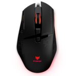 EvoFox Phantom 2 Programmable Gaming Mouse, 8 Programmable Buttons | High Performance 1000Hz Polling Rate | Ultra-Responsive 7000 FPS | 12800 DPI | RGB Lights with Music sync Mode, Windows Software - Image 2