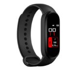 Exxelo Smart Fitness Band M8 Lite Bracelet/Fitband with Heart Rate Monitor, OLED Bluetooth Wristband, Waterproof Sports Health Activity Tracker Watch for Boys & Girls, with 3-Year Warranty - Image 2