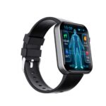 F300 Health Smartwatch with 1.7-inch Touch Display, Blood Glucose Monitor, Heart Rate Tracking, ECG, Black, Square Shape, IP68 Waterproof, Compatible with Android and iOS - Image 2