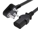 FEDUS 1 Meter Desktop PC Computer Power Cord, 2500 Watt IEC C13 Power Cable for Pc, 3 Pin Ac Wire Lead for SMPS Power Supply, Monitor, Printer, Electric Kettle, TV, All Gaming Computer - Image 2