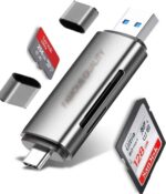 Famous Quality® 3 in 1 USB 3.0, USB C, Micro USB Card Reader SD, Micro SDXC Memory Card Reader for MacBook PC Tablets Smartphones - Image 2