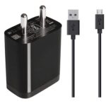 Fast Charger for Mi Xiaomi Redmi 5 Pro/6 Pro/Redmi 5, Redmi 4, Note 5, Redmi 7, Redmi 3S Prime/Redmi 6A || Compatible Like Standard || Adapter with Fast Charging Data Cable 2.4 Amp Black - Image 2