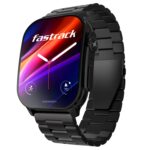 Fastrack Astor FS2 Pro 1.96" Super AMOLED Smart Watch, Metal Body with 1000 Nits Brightness, SpO2, BP & Sleep Monitor, BT Calling, 100+ Sports Modes – Smartwatch for Men & Women (Black) - Image 2