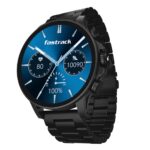 Fastrack Marvellous FX2 1.54" Super AMOLED Smart Watch with SpO2, Sleep Monitor, BT Calling, Metal Body, Voice Assistant, 100+ Sports Modes – Smartwatch for Professionals (Black) - Image 2