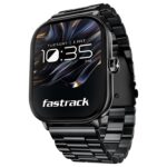 Fastrack Radiant FX2 2.04" AMOLED Smart Watch with BT Calling, Voice Assistant, Functional Crown, Metal Alloy Case, 100+ Sports Modes, SpO2, AOD – Smartwatch for Men and Women (Black) - Image 2