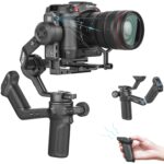FeiyuTech SCORP 3 Gimbal Stabilizer for Camera, Built-in AI Tracking Sensor & Detachable Remote Control, 3.5KG Payload Camera Stabilizer with Touch Screen, Vertical Shooting - Image 2
