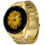 Fire-Boltt Invincible Plus 1.43" AMOLED Display Smartwatch with Bluetooth Calling, TWS Connection, 300+ Sports Modes, 110 in-Built Watch Faces, 4GB Storage & AI Voice Assistant (Gold SS) - Image 2