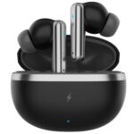 Fire-Boltt Newly Launched Aero Luxe TWS Earbuds with Custom EQ, Bluetooth 5.4 Wireless Earphones, 50H Playtime, Fast Charging Case, 50ms Low-Latency Gaming & Touch Controls Midnight Black - Image 2