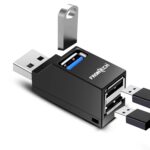 Frontech USB Hub | High-Speed USB 3.0 & 2.0 | Expand Your Ports | Blazing Fast Data Transfer & Compact Design | Backed by 1 Year Warranty (NC-0036) - Image 2