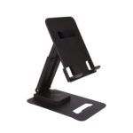 G-400 Folding Laptop Stand, Adjustable & Rotatable Tabletop Stand with Strong Tensile Build, Anti-Slip Design for Laptop, Tablet & Mobile (Black) (Pack of 1) - Image 2