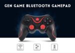 GAMENOPHOBIA X3 Bluetooth Wireless Gamepad Controller | Joystick for Android Smartphone, Smart TV, TV Box & Tablet | Ergonomic Dual Analog Handle with Mobile Stand | Wireless Gaming Controller (Black) - Image 2