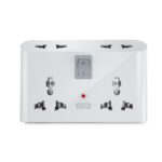 GM 3 Pin 6 AMP Universal Multiplug Travel Adapter with 4 Charging Point | Useful for Home Applications, Mobiles, Computers, Laptops | Adapter with Inbuilt Surge Protector & Power Indicator | GM 3019 - Image 2