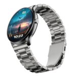 GOBOULT Dire Smartwatch: 1.38'' 2.5D Curved HD Display, BT Calling, 500 Nits Brightness, IP67, 250+ Watchfaces, 120+ Sports Modes, AI Voice Assistant, SpO2 Monitoring (Silver) - Image 2
