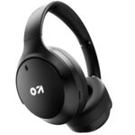 GOBOULT Q Over Ear Bluetooth Headphones with 70H Playtime, 40mm Bass Drivers, Zen™ ENC Mic, Type-C Fast Charging, 4 EQ Modes, Made in India, IPX5 Headphones Wireless with mic (Black) - Image 2