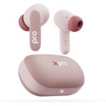 GOBOULT Z20 Pro Made in India Ear Buds Wireless with 60H Playtime, 4 Mics Calling, 45ms Latency Gaming, 13mm Bass Driver Earbuds Buds TWS Bluetooth Wireless Earphones (Candy Cane) - Image 2
