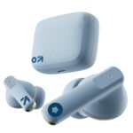 GOBOULT Z60 Made in India Ear Buds Wireless 60H Playtime, 4 ENC Mics Clear Calling, 50ms Low Latency Gaming, 13mm Bass Driver Earbuds Bluetooth Wireless Earphones (Powder Blue) - Image 2