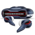 GOBOULT x Mustang Torq Wireless in Ear Earbuds with 60H Playtime, App Support, Quad Mic ENC, 45ms Low Latency, 13mm Driver, Breathing LEDs, Made in India Ear Buds Wireless (Blue) - Image 2