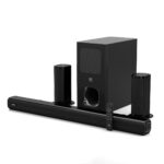 GOVO GoSurround 955 | 200W Sound bar, 5.1 Channel Home Theatre, Mega subwoofer, HDMI, Opt, AUX, USB & Bluetooth, 3 Equalizer Modes, Stylish Remote & LED Display (Black) - Image 2
