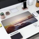 Gadgets WRAP Large Desk Mat Mouse Pad 11 x 23 Inch, Anti-Slip, Spill-Resistant, Ideal for Home, Office, Gaming Setups - Mandate Productivity 2 - Image 2