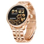 GameSir Genquella Premium Smartwatch for Women & Girls, Bluetooth Calling, 1.69” AMOLED HD Display, 100+ Fitness Modes, SPO₂ & Sleep Monitor, IP68 Waterproof, Stylish Design (Diamond Gold) - Image 2
