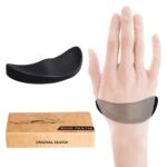 Gaming Mouse Wrist Rest Pad - Ergonomic Right-Hand Support with Soft Silicone Top, ABS Base & Natural Tilt for Office/PC Use Pain-Relief Palm Cushion Silicone Wrist Rest for Gaming, Laptop - Image 2