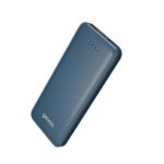 Geonix Helio R100 10000 mAh 22.5W Fast Charging Power Bank, Ultra Slim Power Bank with USB-A Output, Type C PD Output, Type C Input, Wake Up Button, 1 Year Warranty, Blue - Image 2
