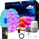 Gesto 10 Meters LED Strip Lights with Adaptor - Music Sync RGB Lights with Alexa, Google & App Operated 600 Led Waterproof Smart Light - Multicolor LED Lights for Home,Diwali,Christmas,Gaming Room - Image 2
