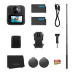 GoPro MAX2 360 Accessory Bundle-Includes True 8K 360° Waterproof Action Camera, 4ft Extension Pole(Invisible Selfie Stick Effect), 2 Enduro Batteries, 64GB SanDisk microSD Card, Easy Quick App Editing - Image 2