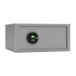 Godrej Security SolutionsForte Pro 20 L Home Safe with Optical Biometric Sensor, Auto Freezes, USB Power Backup and Mechanical Override Key (Light Grey) - Image 2
