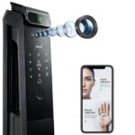 Golens X94 Premium Smart Door Lock | 8-Way Unlock with 3D Face ID, Fingerprint, PIN, RFID, App, RF Remote, Mechanical Key & Voice Intercom | Luxury Heavy-Body Digital Door Lock for Main Door - Image 2