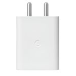 Google 30W Original Type-C Fast Charger Adapter | Compatible with Pixel 10, 10 Pro, 9A, 9 Pro, 8, 8a, 8 Pro, 7 Pro, 7a, 3a Pro, Tablets & Chromebooks | 30W USB-C Rapid Charging (White) - Image 2