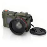Gugxiom FHD 4K 70MP Digital Camera with Dual Screens, Autococus F1.8 DSLR Camera with WiFi Instant Instant 50x Digital Zoom, Fill Light (Green) - Image 2