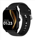 H9 2.01'' Big Display Smartwatch with BT Calling, Heart Rate & Fitness Tracking for Kids, Girls & Boys (6-22 Yrs) (Black) - Image 2