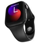 HAMMER Ace 3.0 Bluetooth Calling Smart Watch with Largest 1.85" IPS Display, Dual Mode, Spo2, Heart Rate, Strong Metallic Body & Skin Friendly Strap (Black) - Image 2