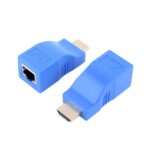 HDMI to RJ45 Network Cable Extender, 30m Range, 1080p/4K Support, CAT-5e/6 Compatible Projector, Laptop, Monitor, PC, Tablet, Speaker - Image 2