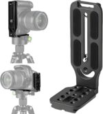 HIFFIN HOT-L-Type Quick Release Camera Vertical Plate Dual Camera Bracket Plate Universal SLR Stabilizer - Image 2
