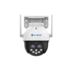 HIFOCUS 4MP Dual Lens Wi-Fi PTZ Outdoor Security Camera, 10X Zoom with Wide & Zoom Views, Color Night Vision, AI Human Detection & Auto Tracking, Two-Way Audio, Siren & Alexa Support - Image 2