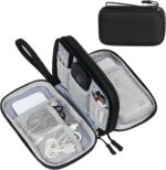 HSR Travel Cable Organizer Bag Pouch Electronic Accessories Carry Case Portable Waterproof Double Layers Storage Bag for Cable, Cord, Charger, Phone, Earphone, Hard Disk & Digital Gadgets - Image 2