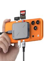 Hagibis Magnetic USB C Hub with Magsafe for iPhone 16 15 Pro Max, 7 in 1 Type-C Docking Station 4K@60Hz HDMI SD3.0 TF3.0 Card Solt 100W PD 10Gbps USB-C AUX for MacBook Pro Air, iPad Pro (TC100) - Image 2