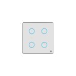 HomeMate Smart Switch Board: 4 x Switch Module (White, Pack of 1) | No Hub Required | Compatible with Alexa, Google Assistant & Siri - Image 2