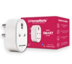 HomeMate WiFi Smart Plug Socket 16A (Pack of 1), With Energy Monitoring, Works with Amazon Alexa, Google Assistant and Siri (Type D - 16A, Pack of 1) - Image 2