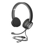 Honeywell New Trueno U30 Wired On-Ear Headphones with Rotating Mic for HD Calling, Dual 40mm Drivers, Adjustable Headband for PC/Laptop/Computers, in-Built Noise canceling, Stereo Sound, Deep Bass - Image 2