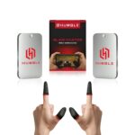 Humble® Mobile Gaming Thumb & Finger Sleeves, Anti-Slip Sweat-Proof High Precision Touch-Sensitive for PUBG, BGMI, COD Mobile & Free Fire - Breathable, Washable & Universal Fit – 2 Pairs (4 Pcs) - Image 2