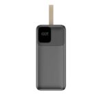 I KALL IKPB30 30,000mAh Power Bank, 65W Fast Charging, 2 USB Ports, LED Display, Best for Laptop & Mobile Charging, Li-Polymer Battery (Black) - Image 2